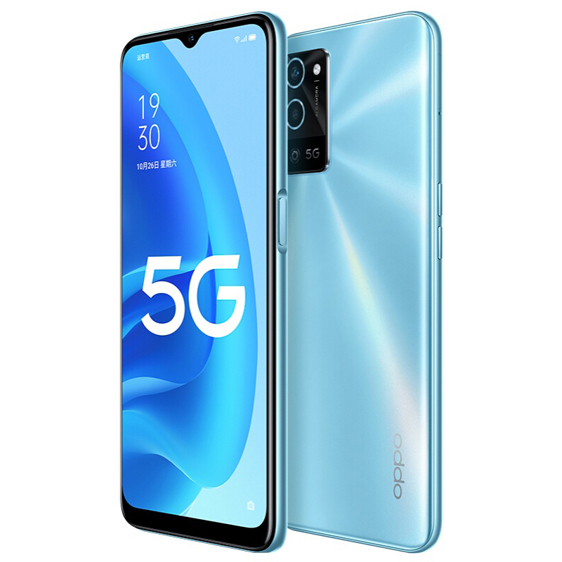 Refurbished mobile phone Oppo A56 5g 6.52 inch screen 13MP camera 5000mAh battery 10W charge used phone