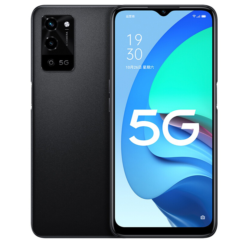 Refurbished mobile phone Oppo A56 5g 6.52 inch screen 13MP camera 5000mAh battery 10W charge used phone
