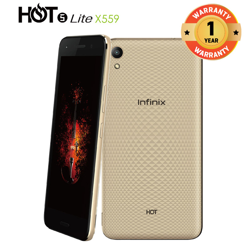 INFINIX HOT 5 Lite X559, 5.5 In 16+1GB, 8+5MP, Dual Speaker 3D Stereo Surrounding 4000mAH SmartPhone