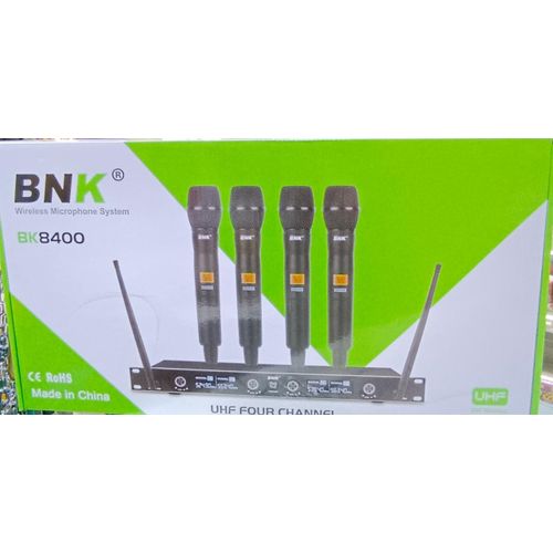 Best Price For Bnk Professional Channels Wireless Microphone