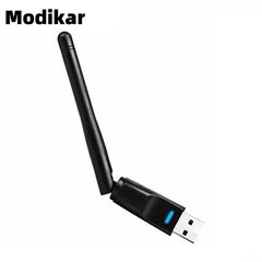 Modikar WNC01 USB Wifi Adapter Computer Peripherals Routers 150Mbps 2.4 ghz Antenna USB 802.11n/g/b Ethernet Wi-fi dongle usb lan Wireless Network Card PC wifi receiver Black