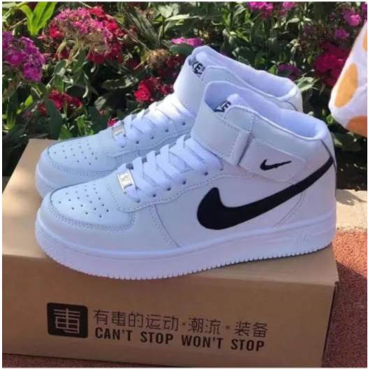 Air Jordan High Top Cut Unisex Breathable Airforce Men Women Sports Sneakers Shoes