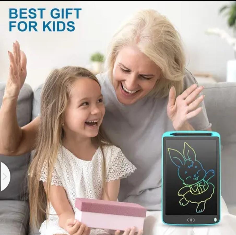 LCD Writing Tablet, 8.5 Inch Graphic Electronic Writing Drawing Colorful Screen Doodle Board For kids