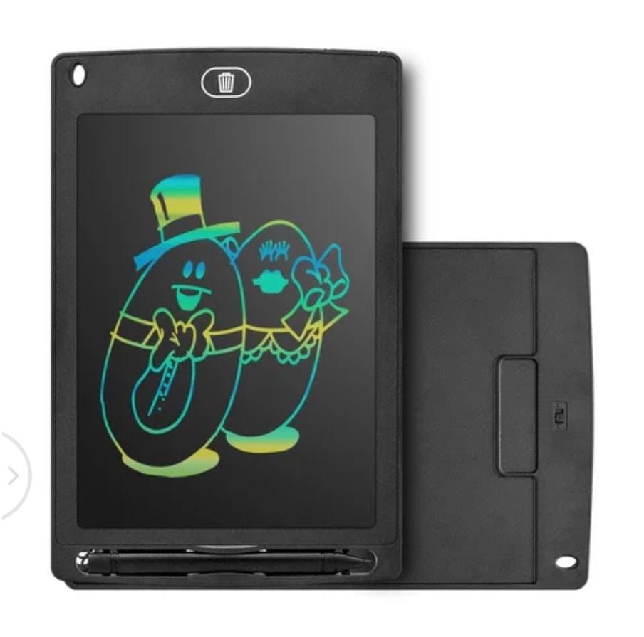 LCD Writing Tablet, 8.5 Inch Graphic Electronic Writing Drawing Colorful Screen Doodle Board For kids