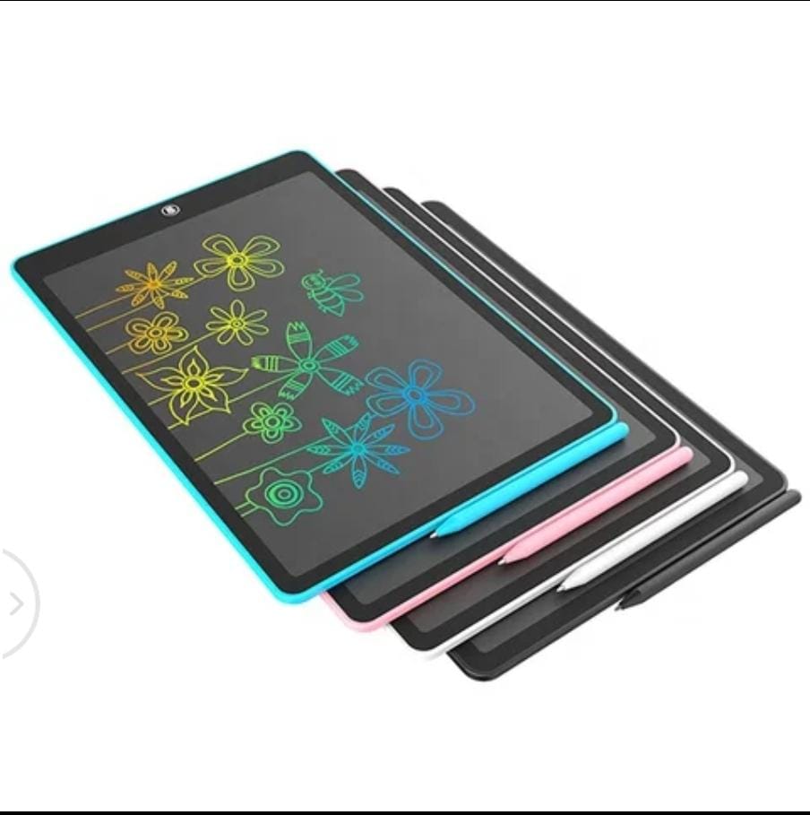 LCD Writing Tablet, 8.5 Inch Graphic Electronic Writing Drawing Colorful Screen Doodle Board For kids