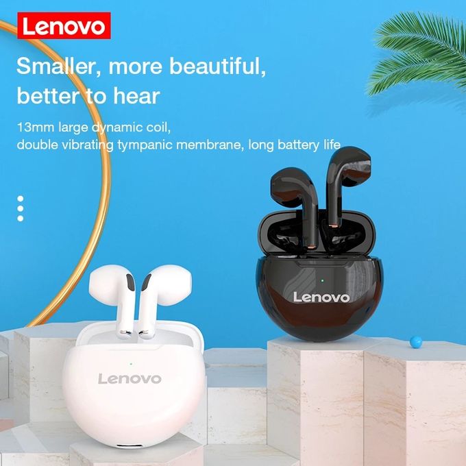 Lenovo Thinkplus HT38 Bluetooth Earphones 5.0 TWS Wireless Earphones Waterproof Sport Earphones Noise Reduction Earbuds with Mic Earphones Bluetooth