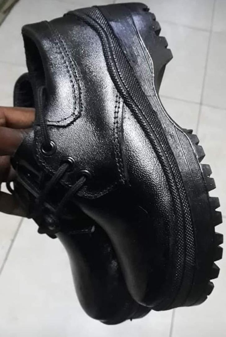 Laced Leather School Shoes Fashion Back To School Genuine Leather Shoes