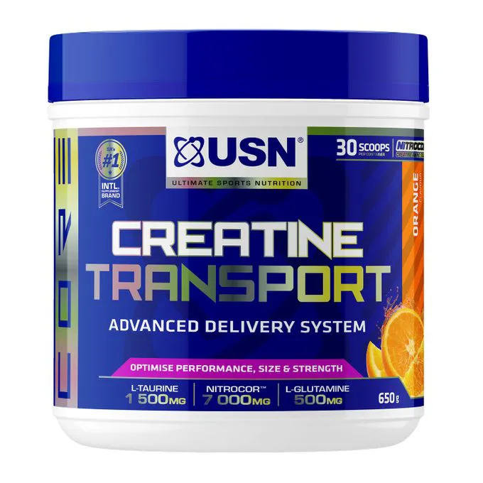 USN Creatine Transport System 650grm - Orange