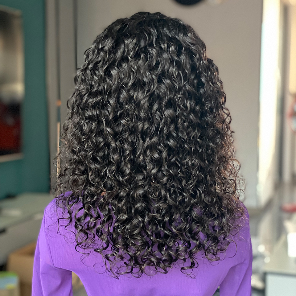 Promotion 180 Density 13x4 Water Wave Frontal Lace 16 inch Human Hair Wigs 12A