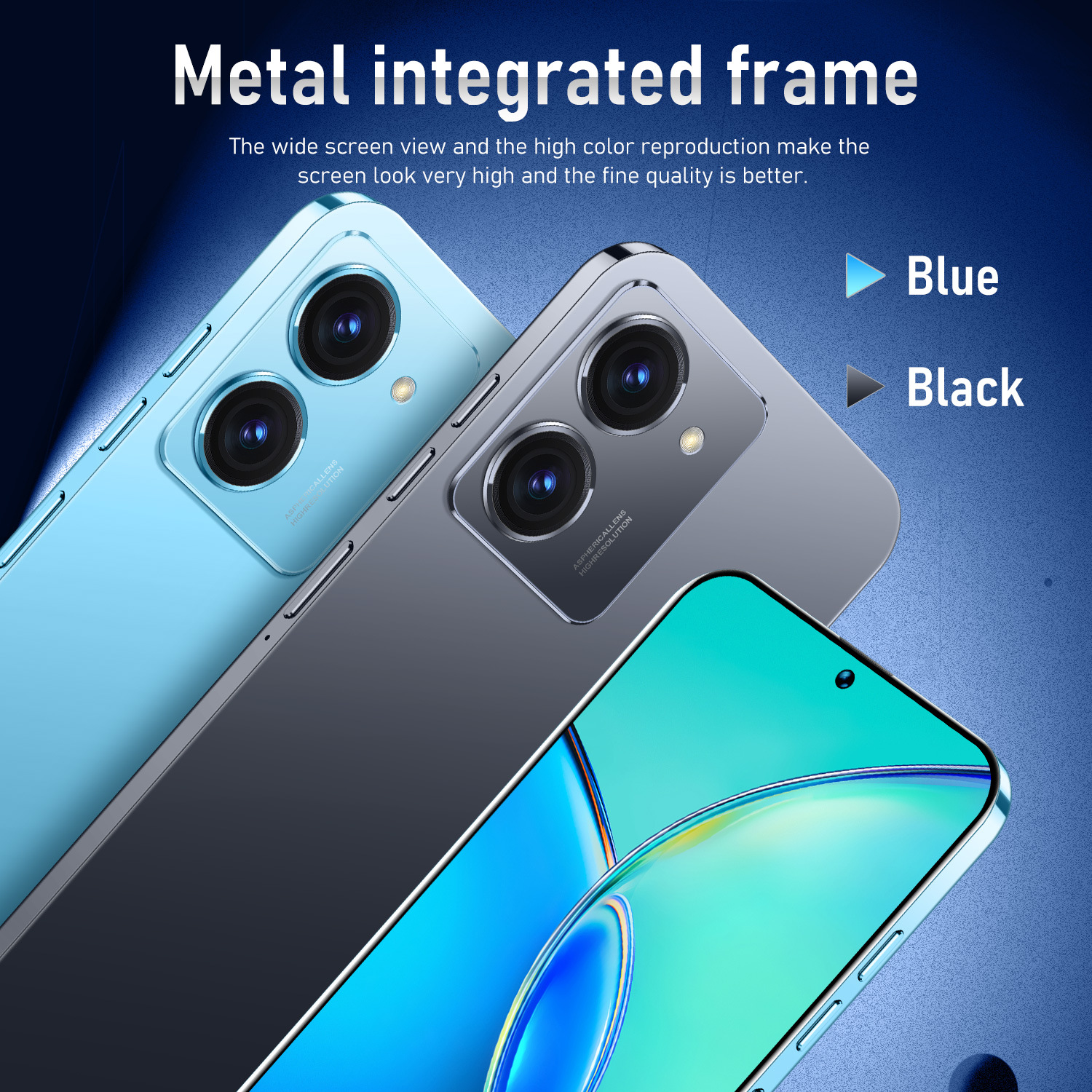 Large Screen Y36 Android Phone 3+64G Android 13 Smartphone Factory Wholesale