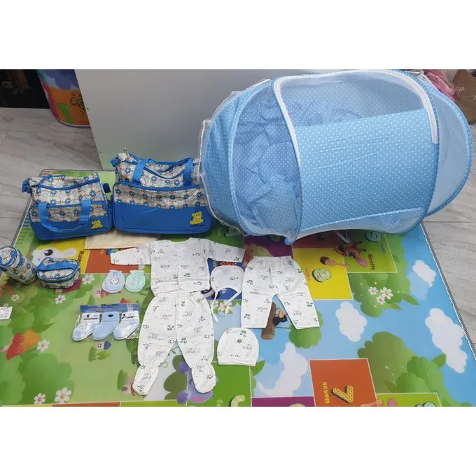 Comprehensive Generic Ideal Newborn Baby Package – 27 Essential Items for Baby Girls and Boys, Featuring Premium Comfort, Care, and Convenience for New Parents!