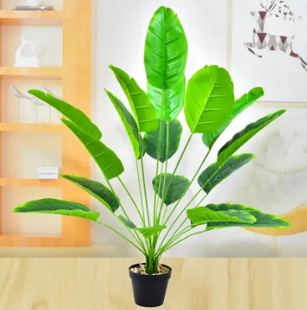 14o cm potted  banana plant?home decor artificial potted banana plant/artificial potted home decor banana plant