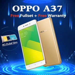 REFURBISHED OPPO A37 2GB RAM 16GB ROM 5.0 INCH DUAL SIM GOLD Display 5.00-inch Resolution 720x1280 Pixels