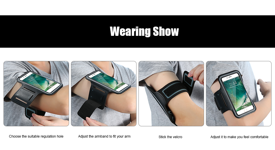 Waterproof Sport Armband Case  Gymnasium Activities Accessories Running Phone  Arm Package