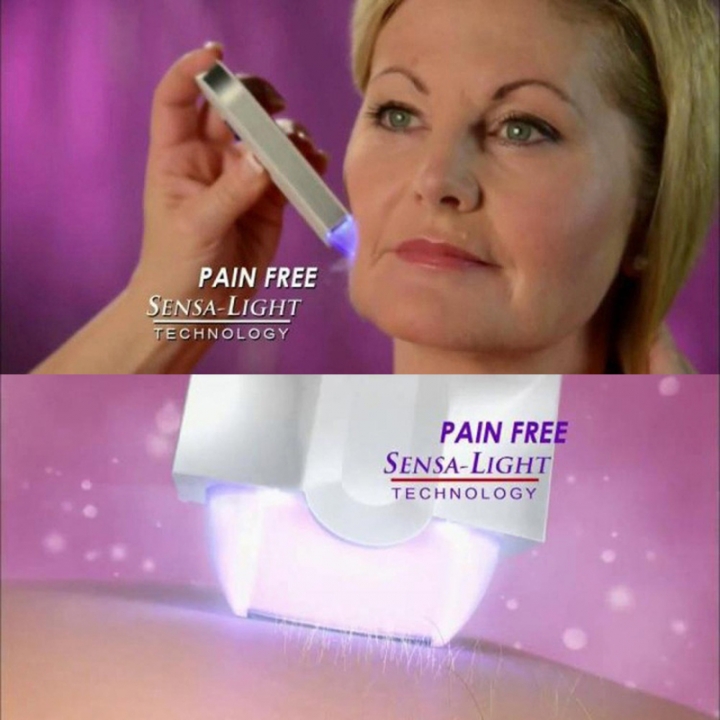 Epilator Finishing Touch Hair Remover Hair Removal Instant&amp;Pain Free Laser Sensor Light Shaver