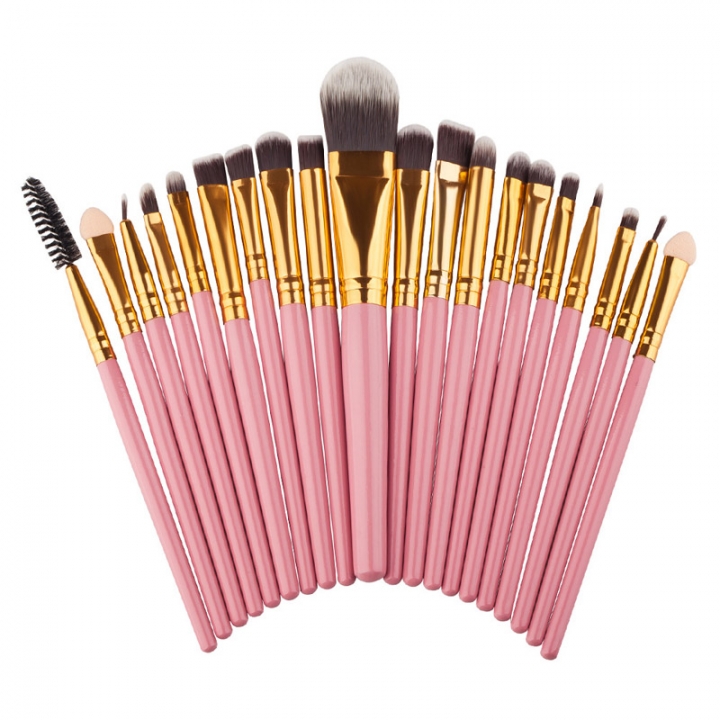 20 Pieces/lot Makeup Brushes Women Face Eyes Make up Sets &amp; Kits Cosmetic Tool