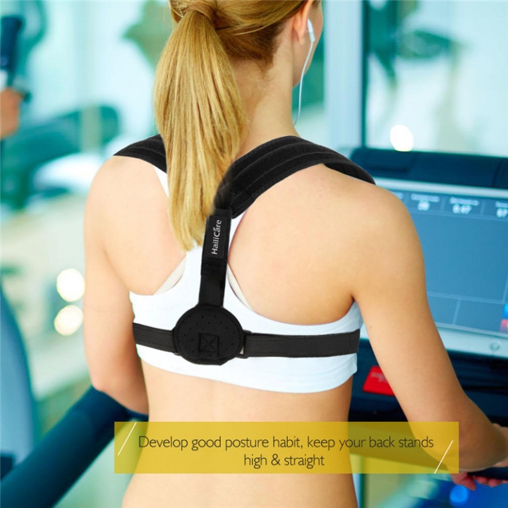 Upper Back Posture Corrector Clavicle Support Belt Back Slouching Corrective Posture Correction