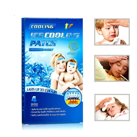 Health Care Cooling Gel Patch for Adult and Children 8 Pieces=2 Boxes Medical Baby Fever Pad