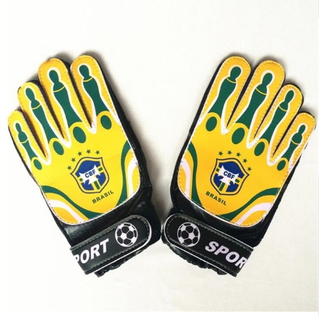 2018 World Cup Children Football Fans Goalkeeper Gloves Suitable for 7-15 age Boys Goalie Gloves