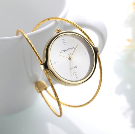Metropolitan Fashion Luxury Brand Quartz Watch Women Bracelet Ladies Rose Gold Girls female