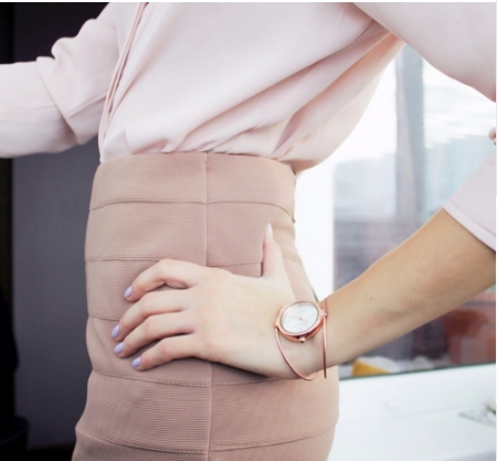 Metropolitan Fashion Luxury Brand Quartz Watch Women Bracelet Ladies Rose Gold Girls female