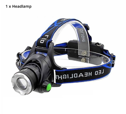 LED headlamp fishing headlight  XML-T6 Zoomable lamp Waterproof Head Torch flashlight Head lamp