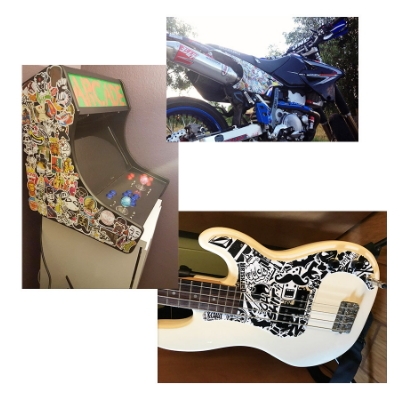 50pcs  Stickers  Kids Toy Sticker for Luggage Laptop Skateboard Motorcycle  Waterproof Sticker