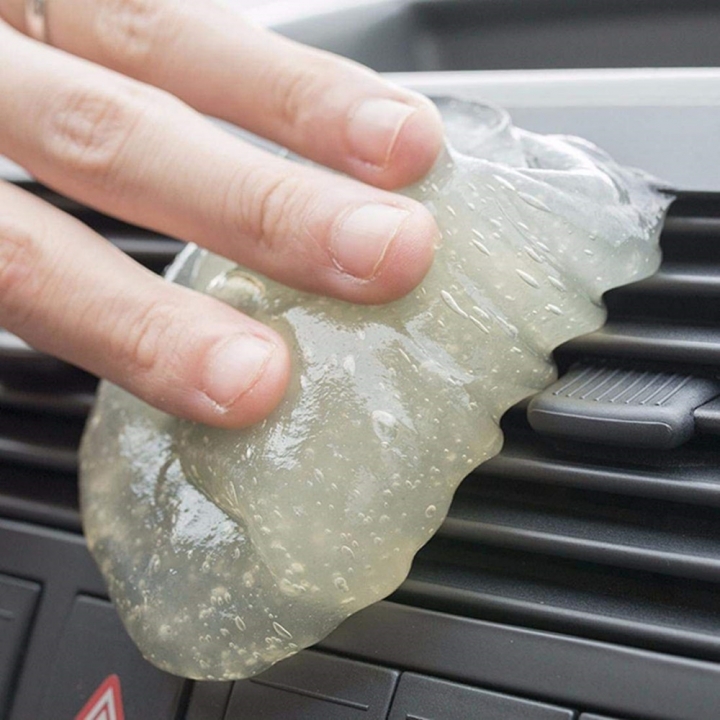 1pc Car Clean Glue Gum Gel Cleaning Air Outlet Vent  PC Interior Keyboard Cleaner Car Sticker