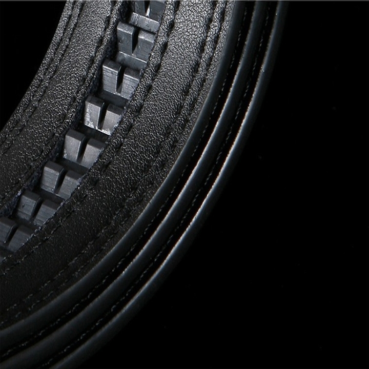 Automatic Buckle Cowhide Leather men belt Fashion Luxury belts for men