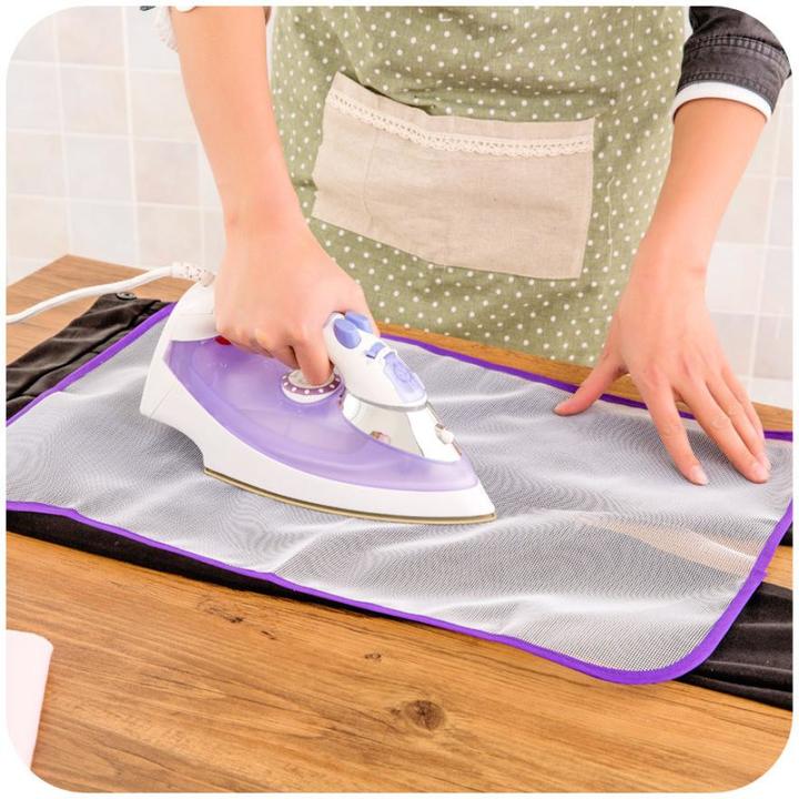 1pc Ironing Board Cover Protective Press Mesh Iron for Ironing Cloth Guard Protect  Home Accessories