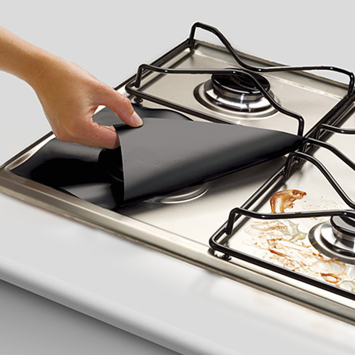 Gas Stove Cooker Protectors Cover/Liner Clean Mat Pad Gas Burner Covers  Kitchen Accessories