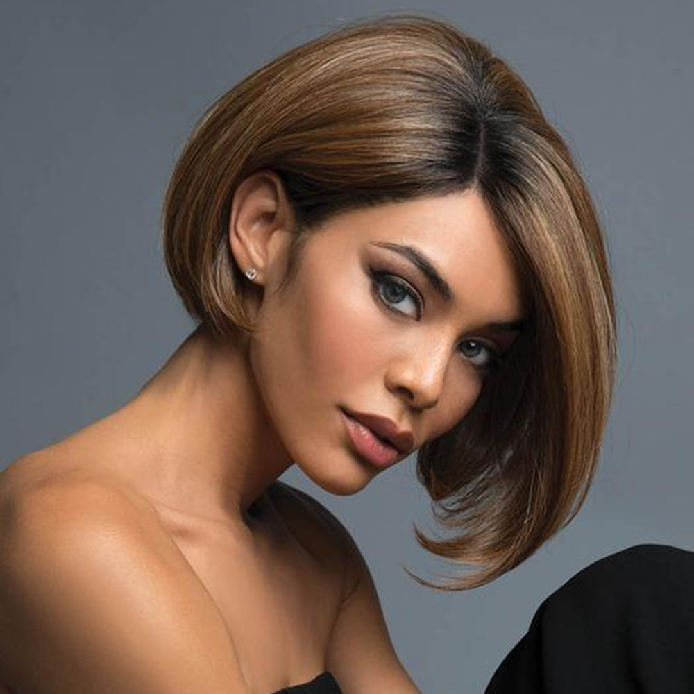 Short BOB  Wig Human Hair Density Like Human Hair Wigs