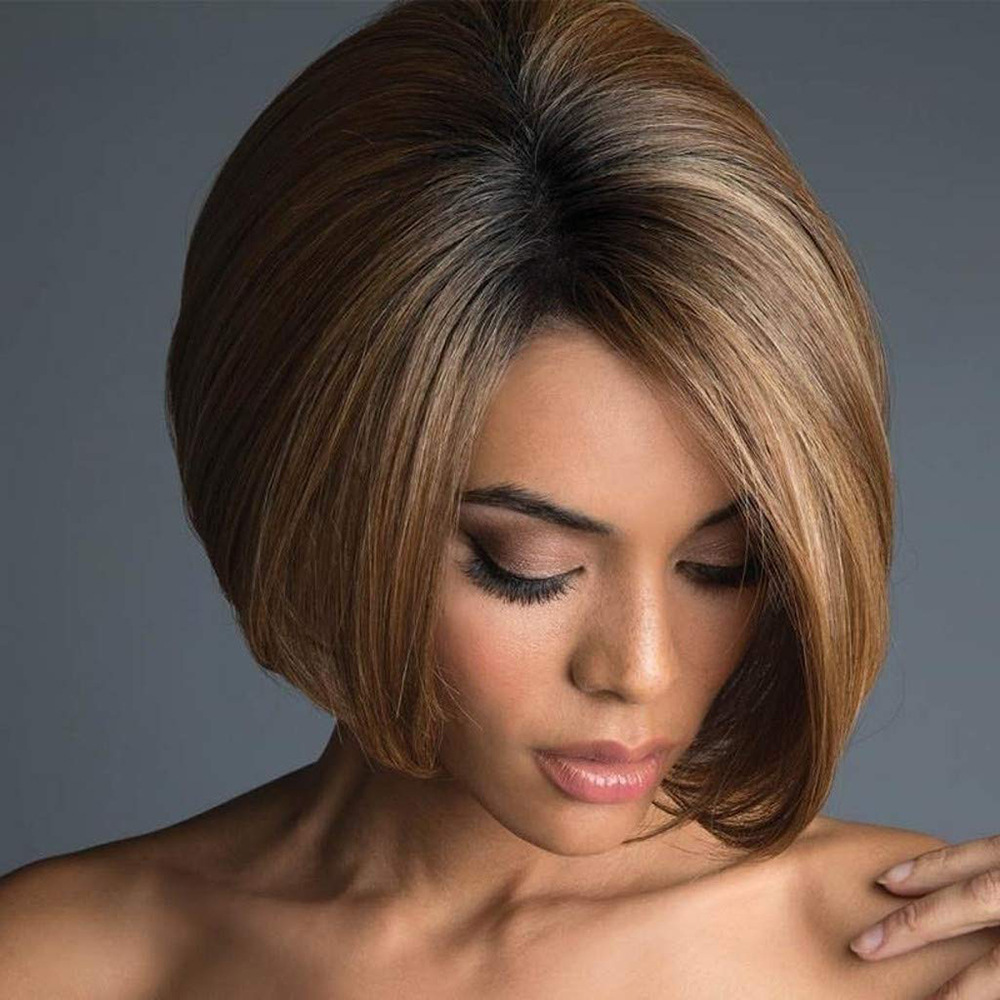 Short BOB  Wig Human Hair Density Like Human Hair Wigs