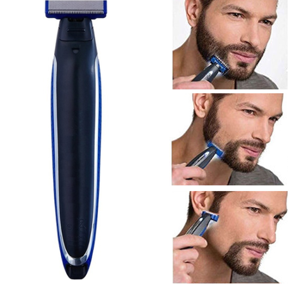 USB Rechargeable Men Shaver Edged Razor Nose Hair Trimmer Multifunction Trims Full Kit Shaver