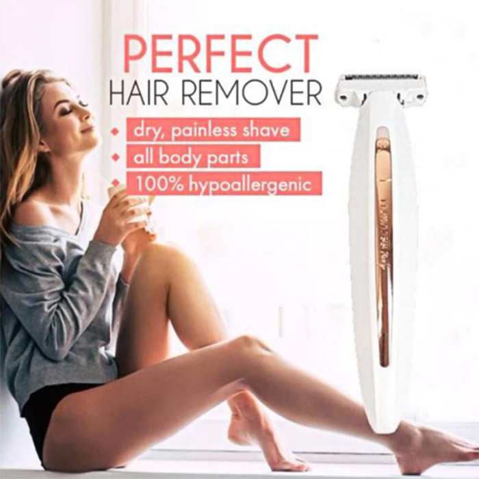 Perfect Electric Hair Remover Rechargeable Painless Body Hair Shaver Too