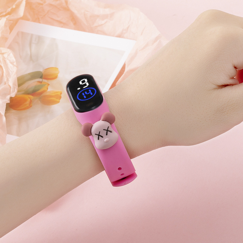 New Sport Kids Watch Cute Silicone Strap Boys LED Digital Watch  Children Gift For Girl Watches
