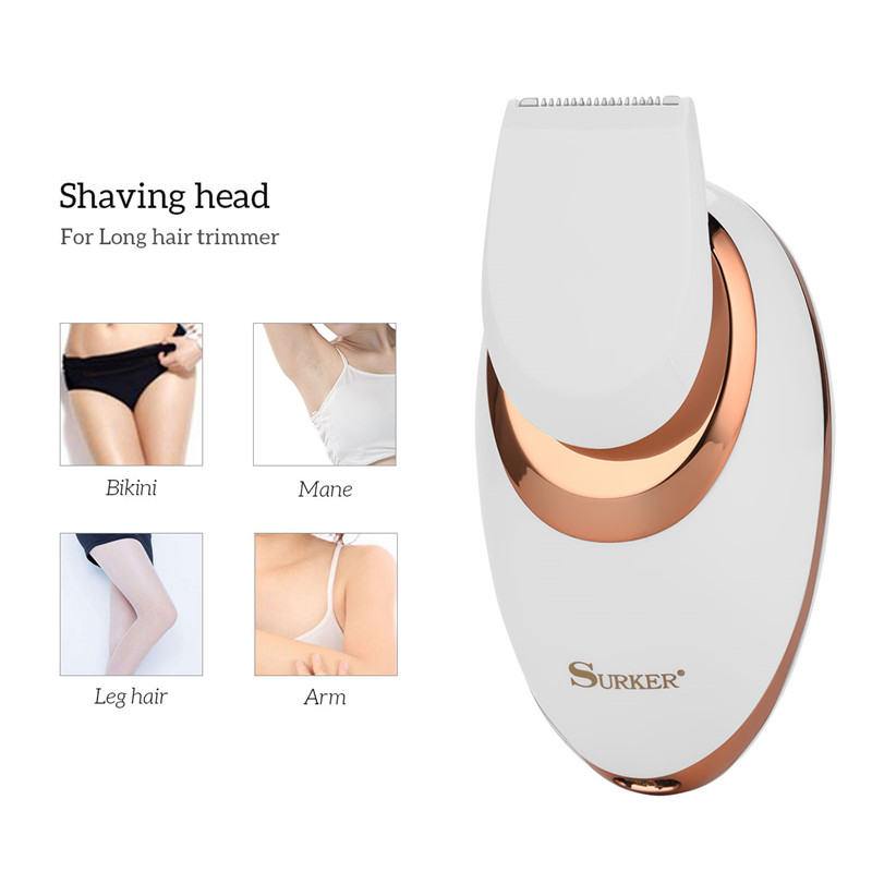3 In 1 Women Electric Hair Removal Rechargeable Epilator  Painless Electric Shaver