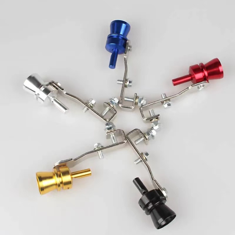 Turbo Sound Whistle Muffler Exhaust Pipe Auto Blow-off Valve Simulator Size S