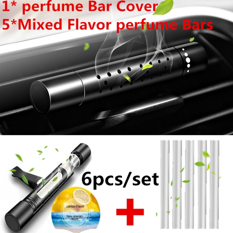 Car Interior Air Freshener Vent Clip Outlet Condition Diffuser Solid Flavoring Perfume Fragrance