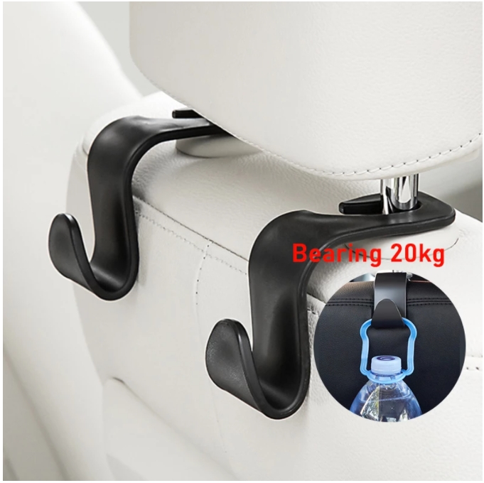 4pcs Car Seat Back Hook Universal Portable Car Accessories Interior Hanger Holder Storage for Car