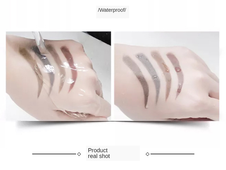 Natural Eyebrow Four-Headed Pencil Waterproof Pencil Brown Gray Anti-sweat Eye Brow Makeup Tools
