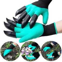 Pairs Gardening Gloves with Claws Puncture Resistant, Waterproof Safe Garden Gloves as pics