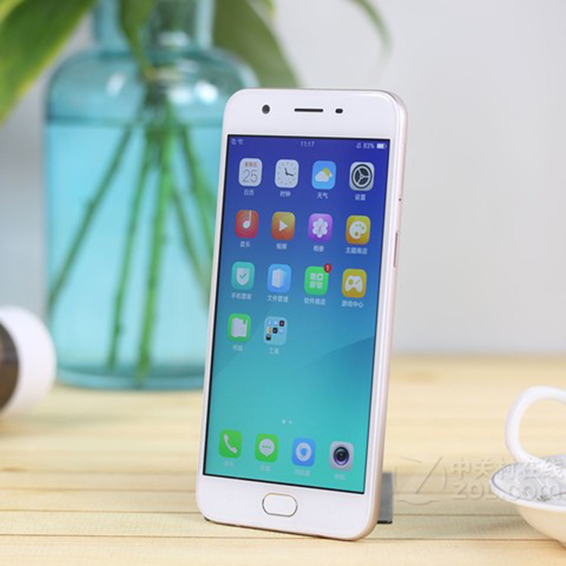 Refurbished  OPPO   A57 F1    Smartphone   32+3GB 5.2'' Smartphones 16mp+13MP 2900mAh witDual h fingerprint unlocking Gold SIM  To wait alone