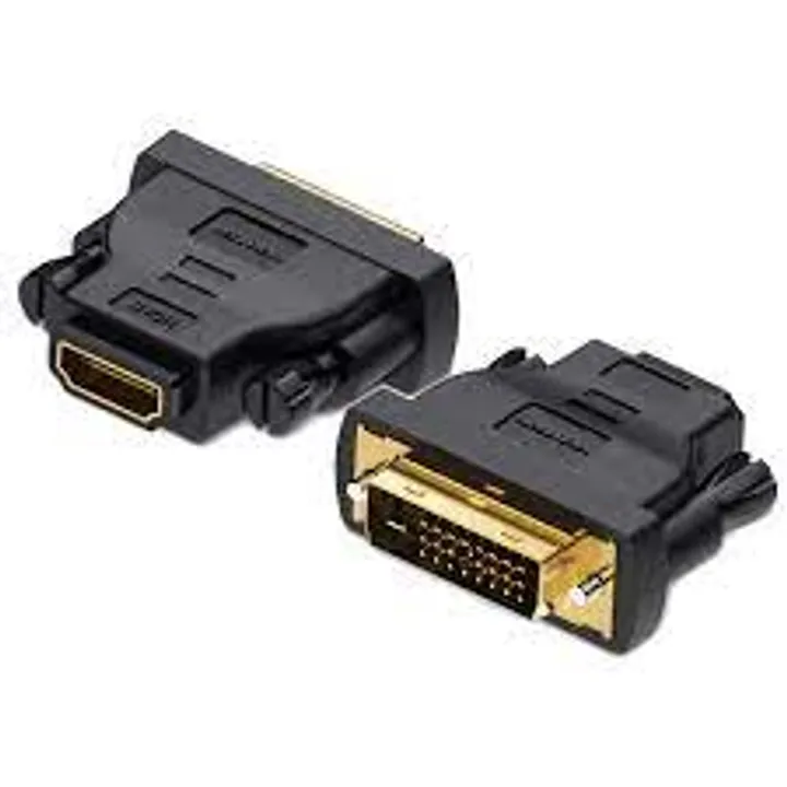 DVI-D (24+1) 25 Pin Male To HDMI Female Adapter Connector