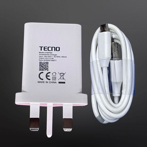 Tecno Micro Fast Charger. Adaptive Fast Charging is the smartest option for charging your mobile devices. Not only will it fast charge your device, but it knows when to stop/slow c White