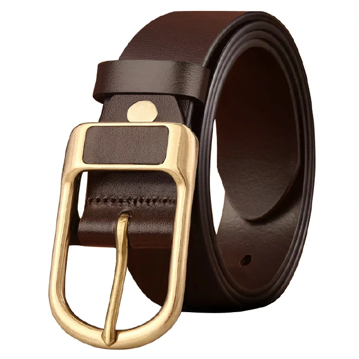 Vintage Belt For Men's Leather Casual Business Minimalist PU Belt For Men's Middle-aged And Young Fashionable Versatile Needle Buckle Belt