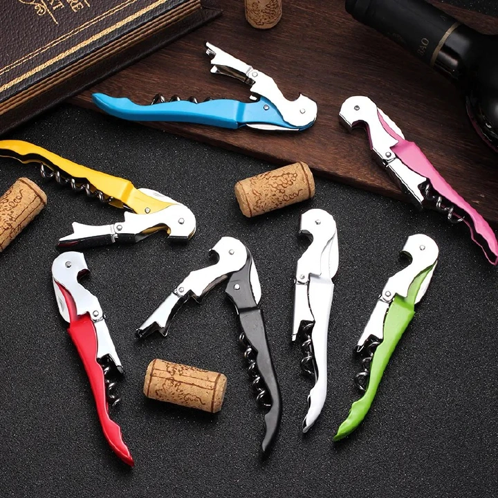 Red Wine Bottle Opener Multifunctional Network Red Sea Saber Wholesale Thickened Wine Wooden Stopper Beer Cap Opening Bottle
