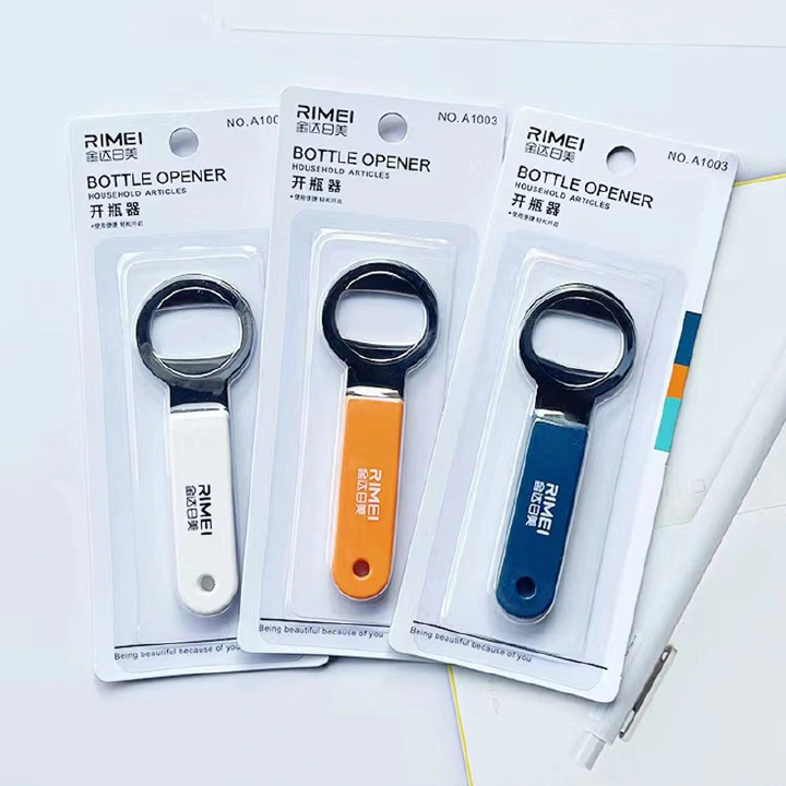 Stainless steel bottle opener, portable beer and soda bottle opener, thickened can opener