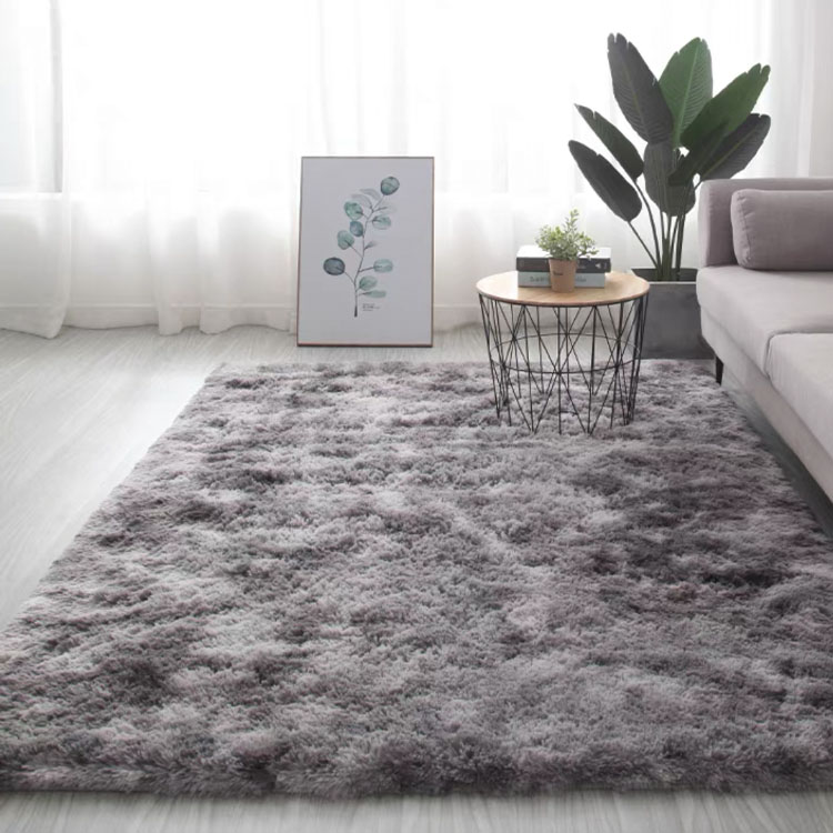 Soft Fluffy Carpet Patched Shag Area Rug 200x160cm 200x290cm Upgrade Anti-Skip Durable Rectangular Cozy Carpet High Pile Soft Throw Mat for Nursery Room Living Room