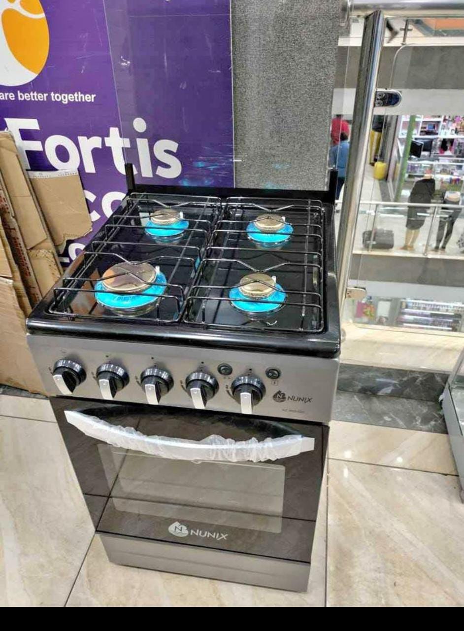 Nunix stand alone - Free Standing cooker *Full gas with Gas oven